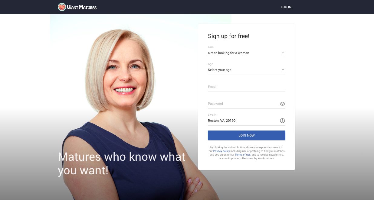 main page WantMatures