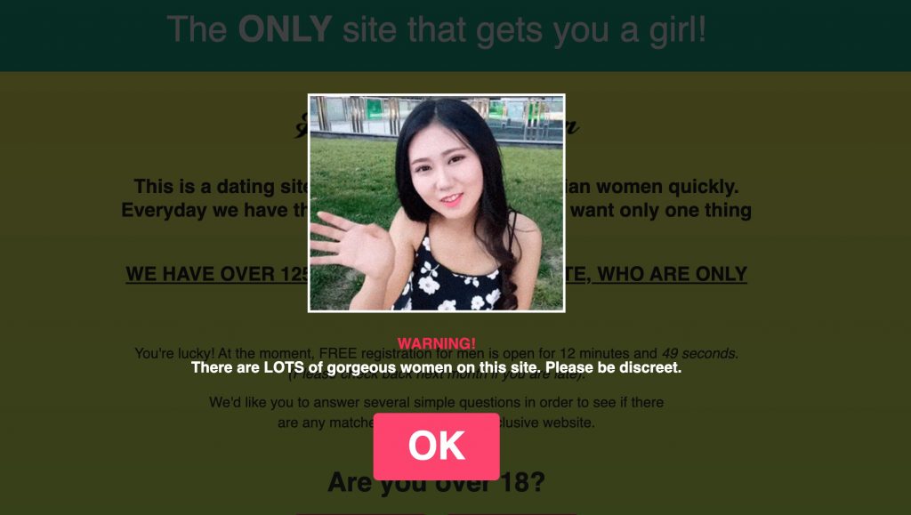 DateNiceAsian main page