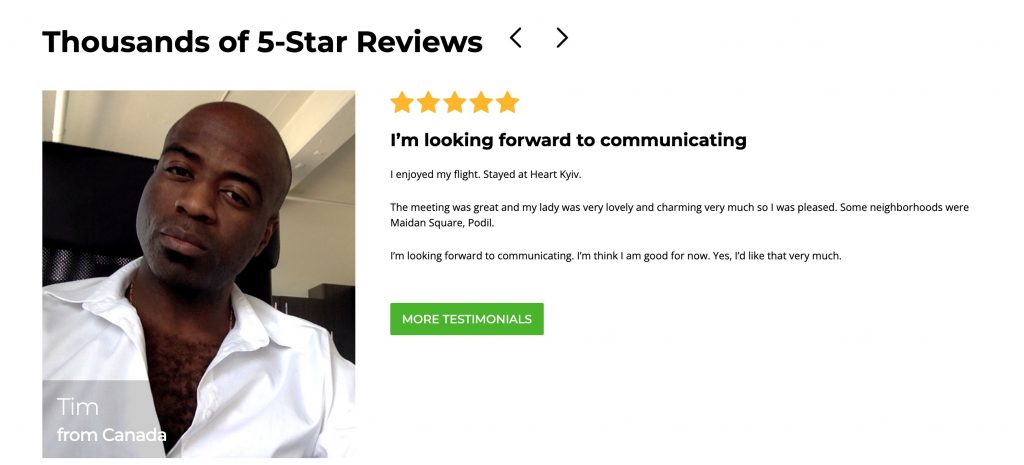 UaDreams testimonials