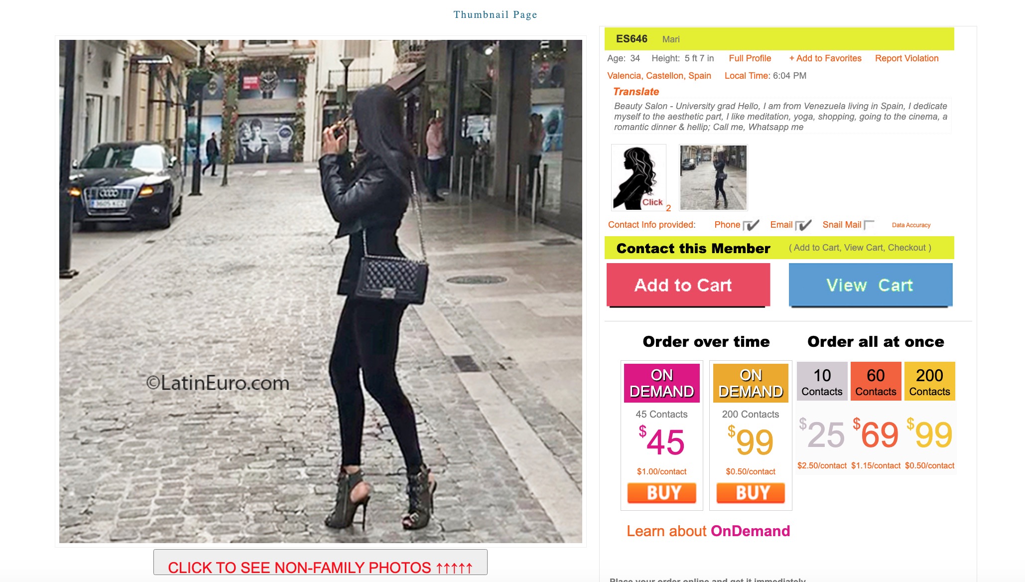 LatinEuro girl profil